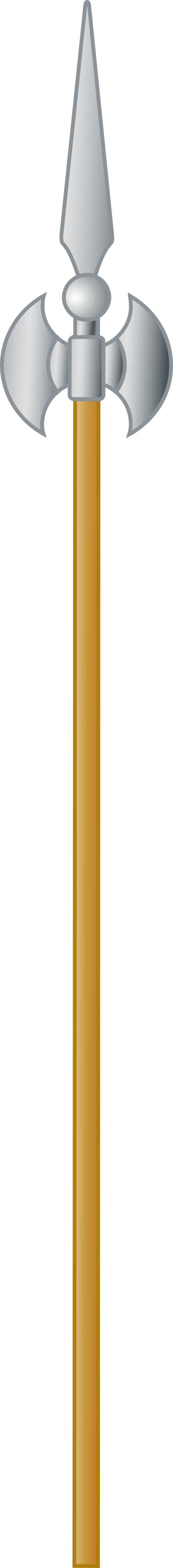 Halberd 3 clipart