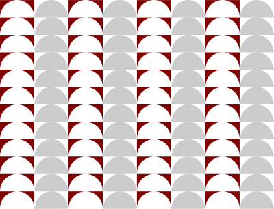 Half circles clipart