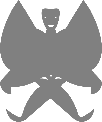 Half human figure clipart