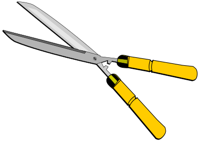 Hedge Clippers clipart