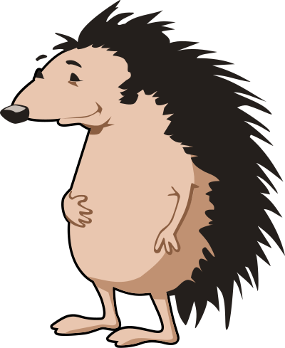 Hedgehog clipart