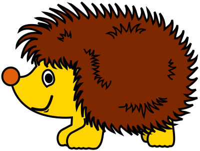 Hedgehog clipart