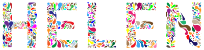 Helen Typography clipart
