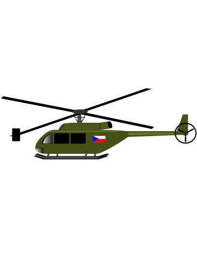 Helicopter clipart