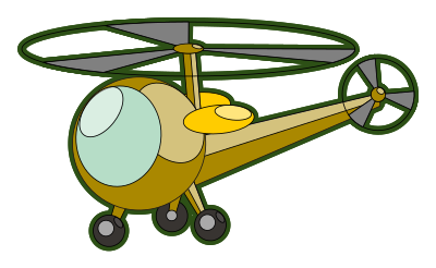 Helicopter clipart