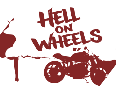 Hell on Wheels - Female Silhouette Remix clipart