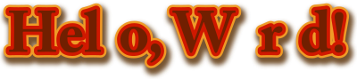 Hello, World! clipart