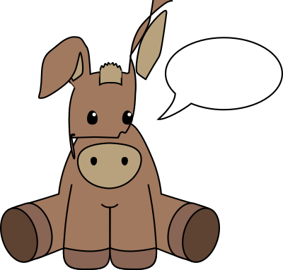 Help jazz up my donkey logo clipart