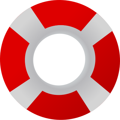 Help (red) clipart