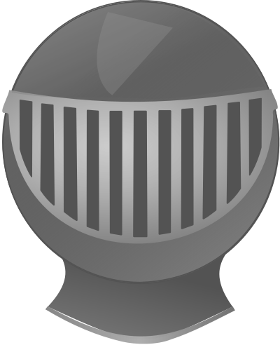 Hemlet defender guard keeper clipart