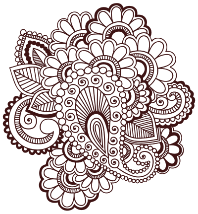 Henna Tattoo clipart