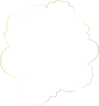 Henna Tattoo Revised Line Art Gold No Silhouette clipart
