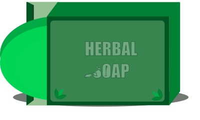Herbal Soap clipart