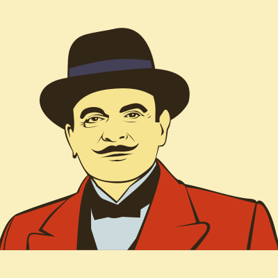 Hercule Poirot by Rones clipart