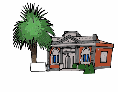 Heritage Building in New Zealand clipart