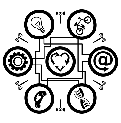 Hexagon - internet of things clipart