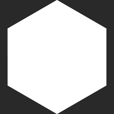 Hexagon loop clipart