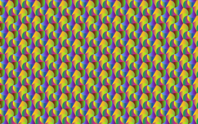 Hexagonal Polypristmatic Pattern clipart