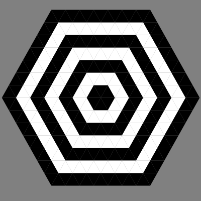 Hexatarget clipart
