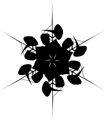 Hexflake clipart