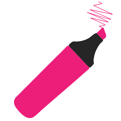 Highlighter Pen clipart