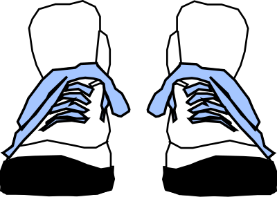 Hightop Sneakers clipart