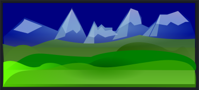 Hills and Peaks clipart