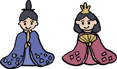 Hina Dolls clipart