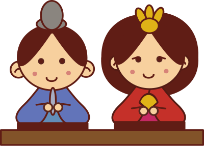 Hinamatsuri Dolls clipart