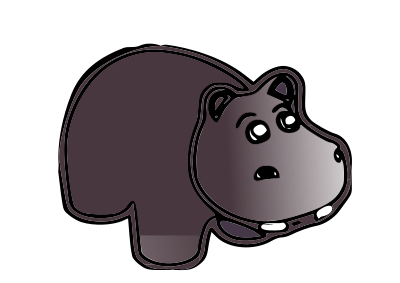 Hippo clipart