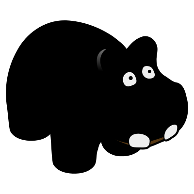 Hippo clipart