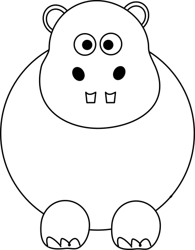 Hippo clipart