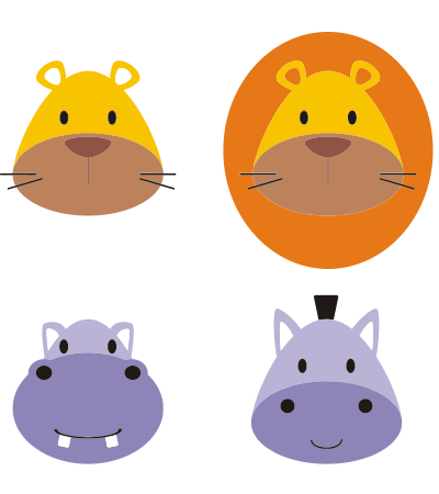 Hippopotamus clipart