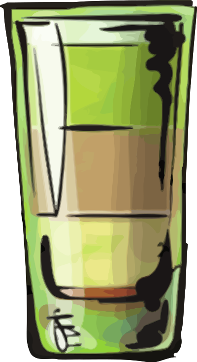 Hiroshima cocktail clipart
