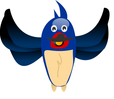 Hirundo-happy clipart