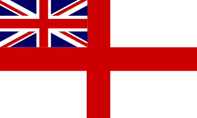 Historic Flag of the English Royal Navy clipart