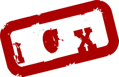 Hoax Stamp clipart