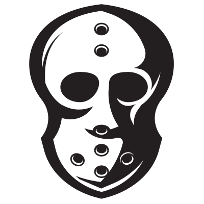 Hockey mask clipart