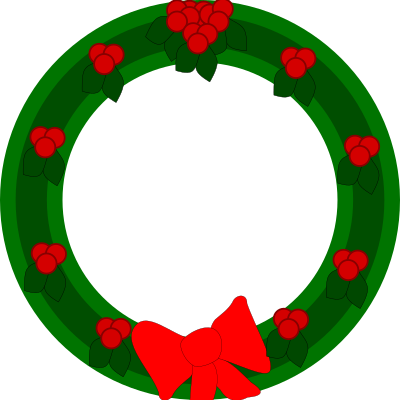 Holiday Wreath clipart