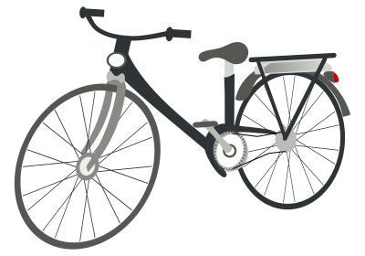 Holland e-bike clipart
