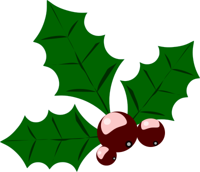 Holly berries clipart