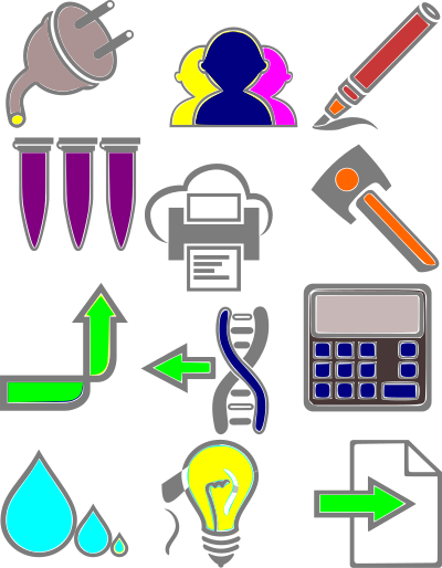 Holo Icons (Colored) clipart