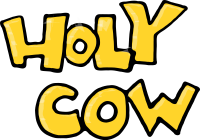 Holy Cow - Text clipart
