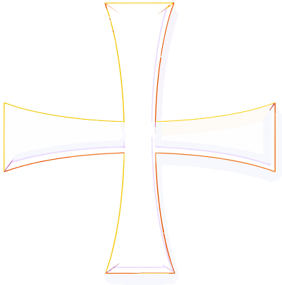 Holy greek color cross clipart
