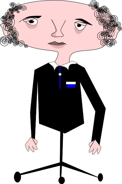 Hombre colgador clipart