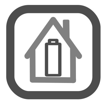 Home battery clipart