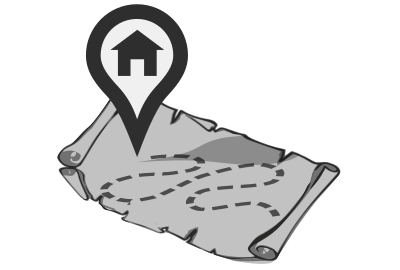 Home Map clipart