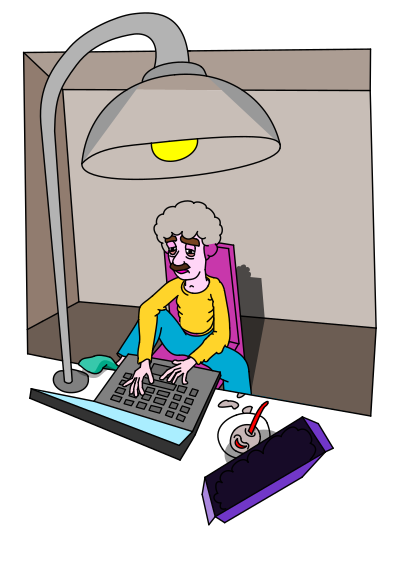 Homeworking clipart