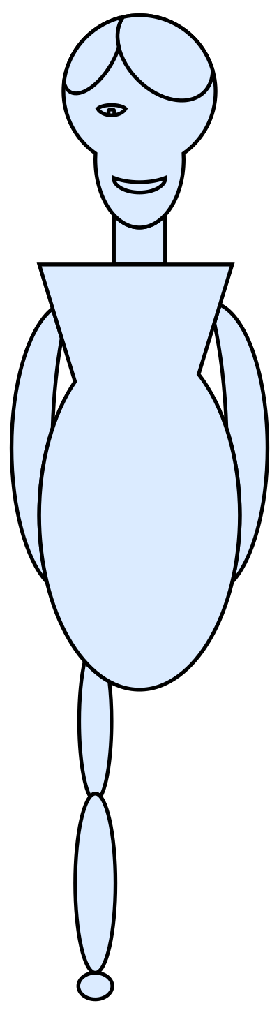 Homo Constructus atque Constrictus clipart