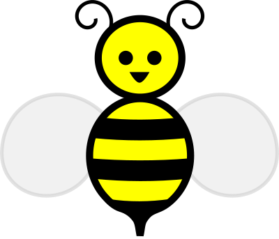 Honey bee clipart